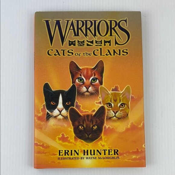 Warriors Cats of the Clans Book Hard Cover Illustrated - Picture 1 of 12